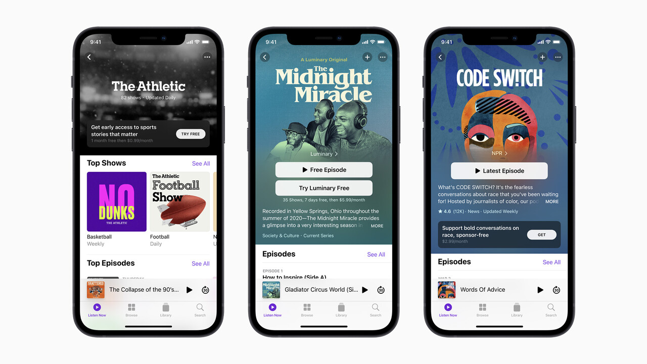 Apple Podcasts: Das „nächste Kapitel des Podcastings“ setzt auf Abos
