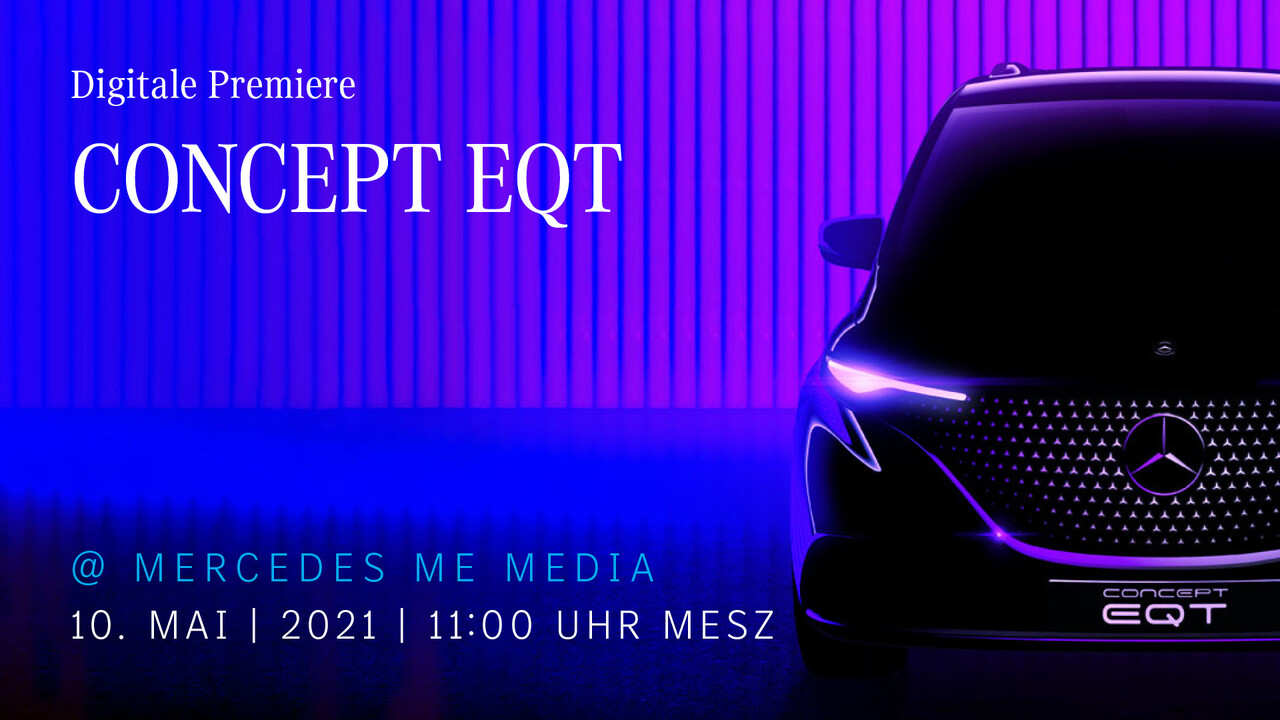 Concept EQT: Mercedes plant elektrischen City-Van mit MBUX 2.0