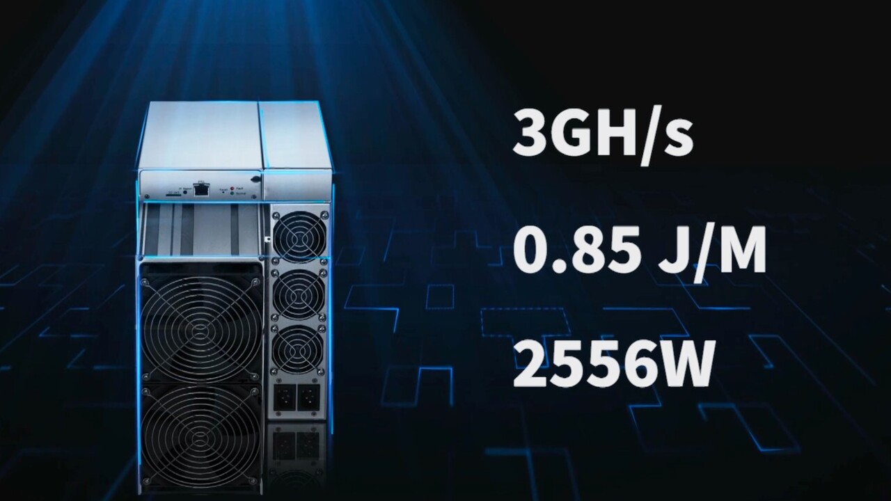 Antminer E9 für Ethereum: ASIC-Miner soll 3.000 MH/s in der ETH-Blockchain knacken