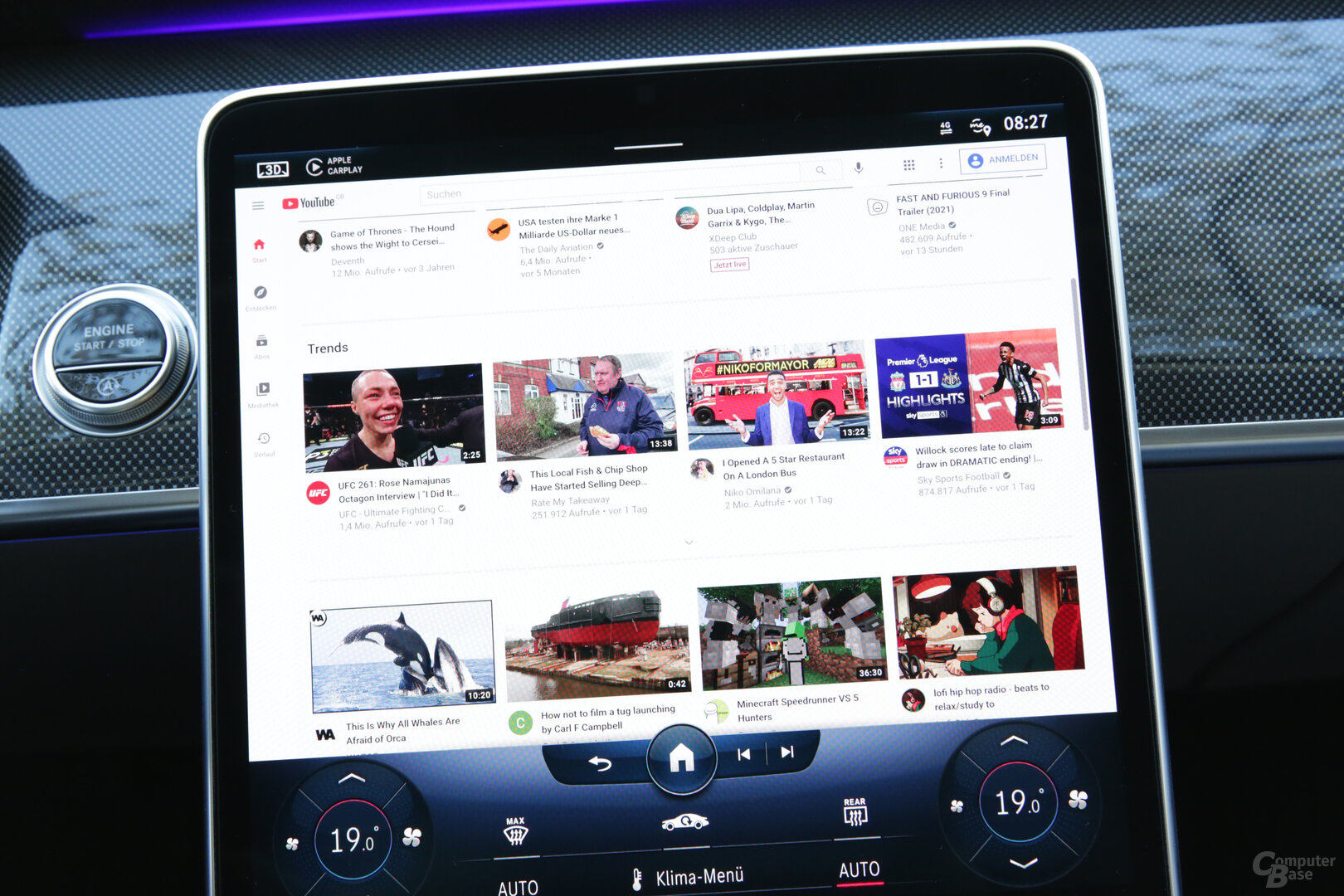 YouTube funktioniert deswegen nur ohne Anmeldung