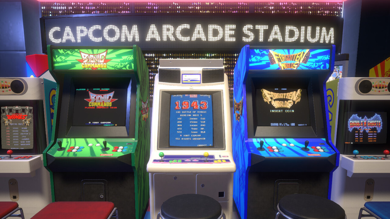 Capcom Arcade Stadium: Für Cheats muss eine Münze eingeworfen werden