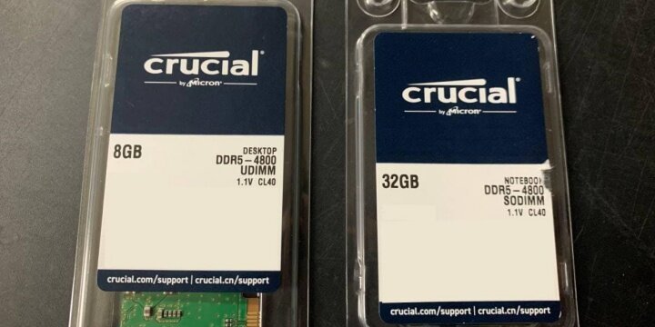 Crucial-DDR5 – 4.800 MHz
