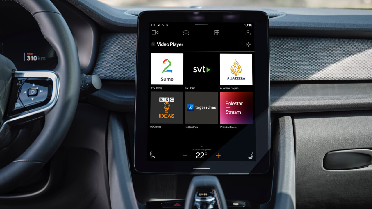 Polestar 2: Eigene Videostreaming-App für Drittanbieter ist fertig
