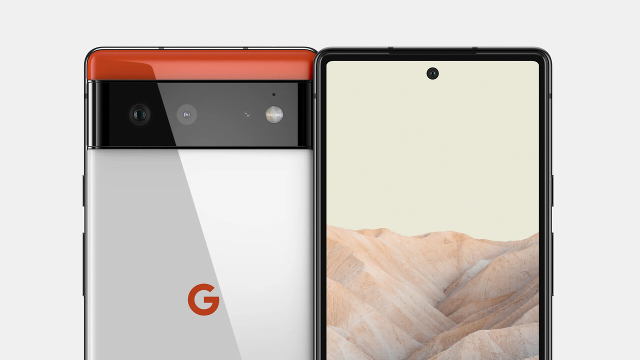 Google Pixel 6 (Pro) lek: afbeeldingen tonen dikke camerabalken en meerkleurig ontwerp