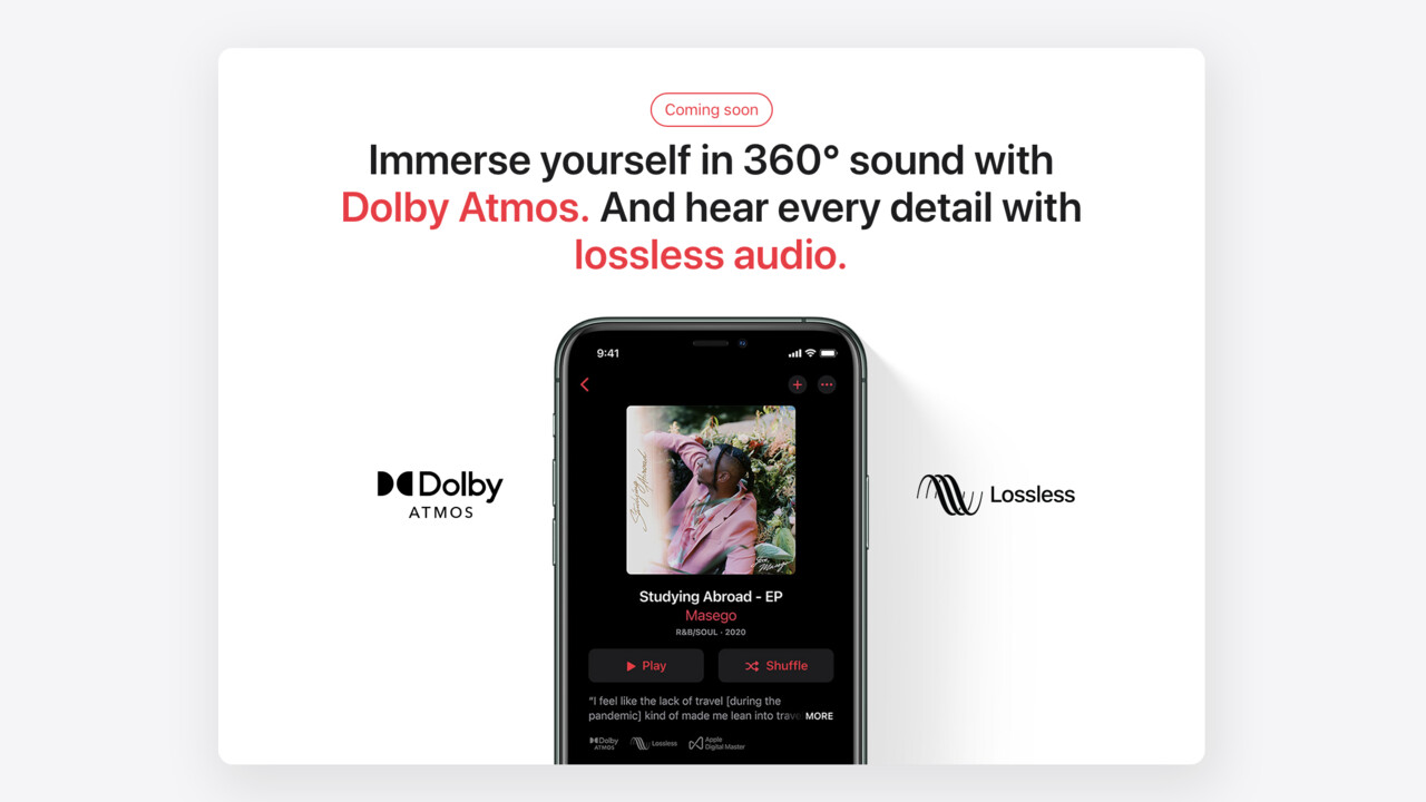 Apple Music: 3D-Audio mit Dolby Atmos und Lossless Audio starten im Juni