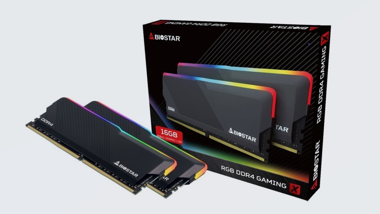 DDR4 RGB Gaming X: Biostars erster DDR4-RAM läuft mit 3.200 und 3.600 MHz