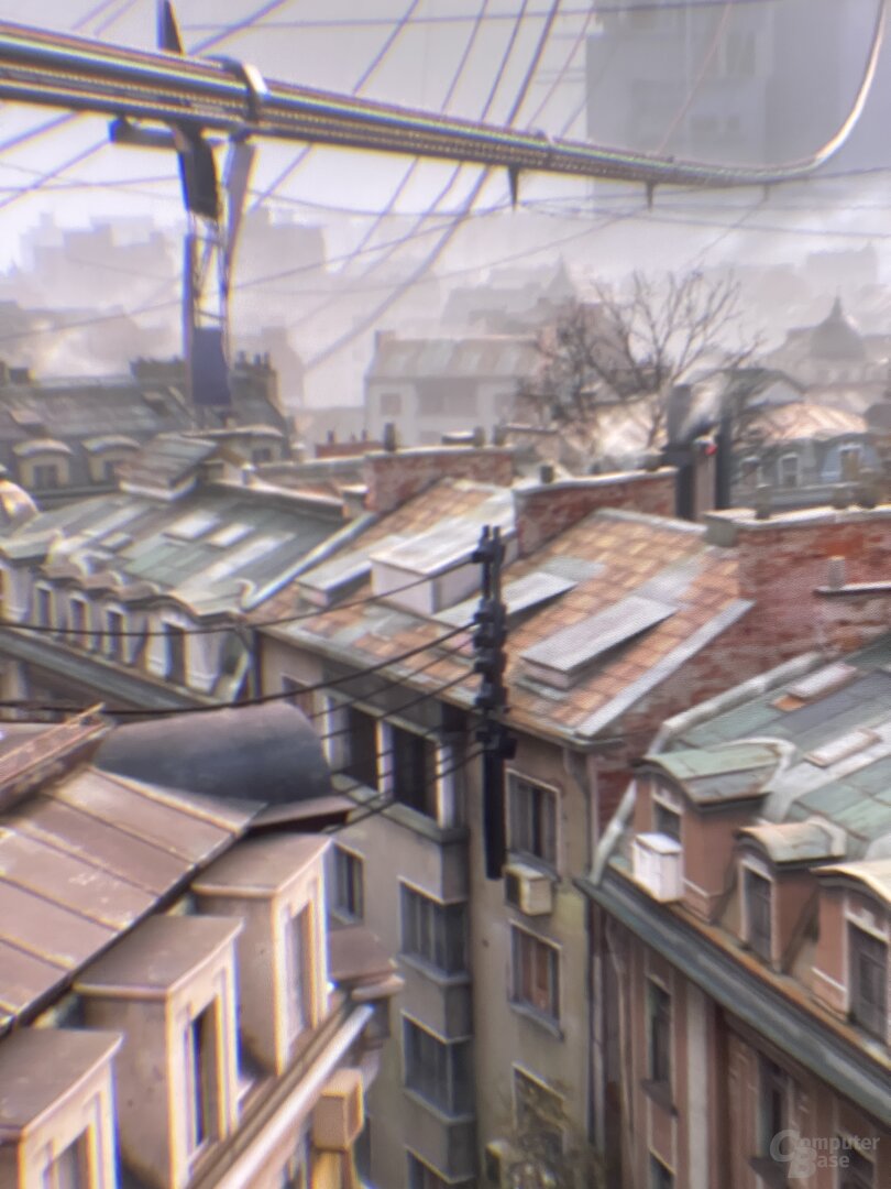 Der Blick durch die Linse – Vive Pro 2 reingezoomt