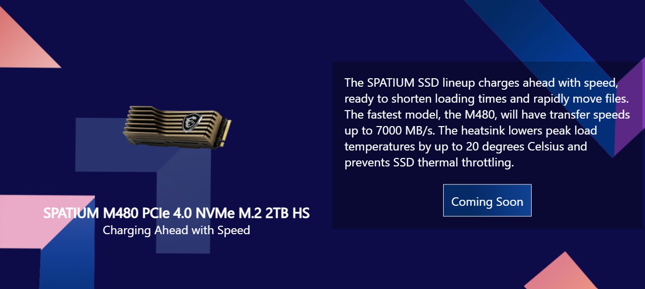 SPATIUM M480 PCIe 4.0 NVMe M.2 2TB HS