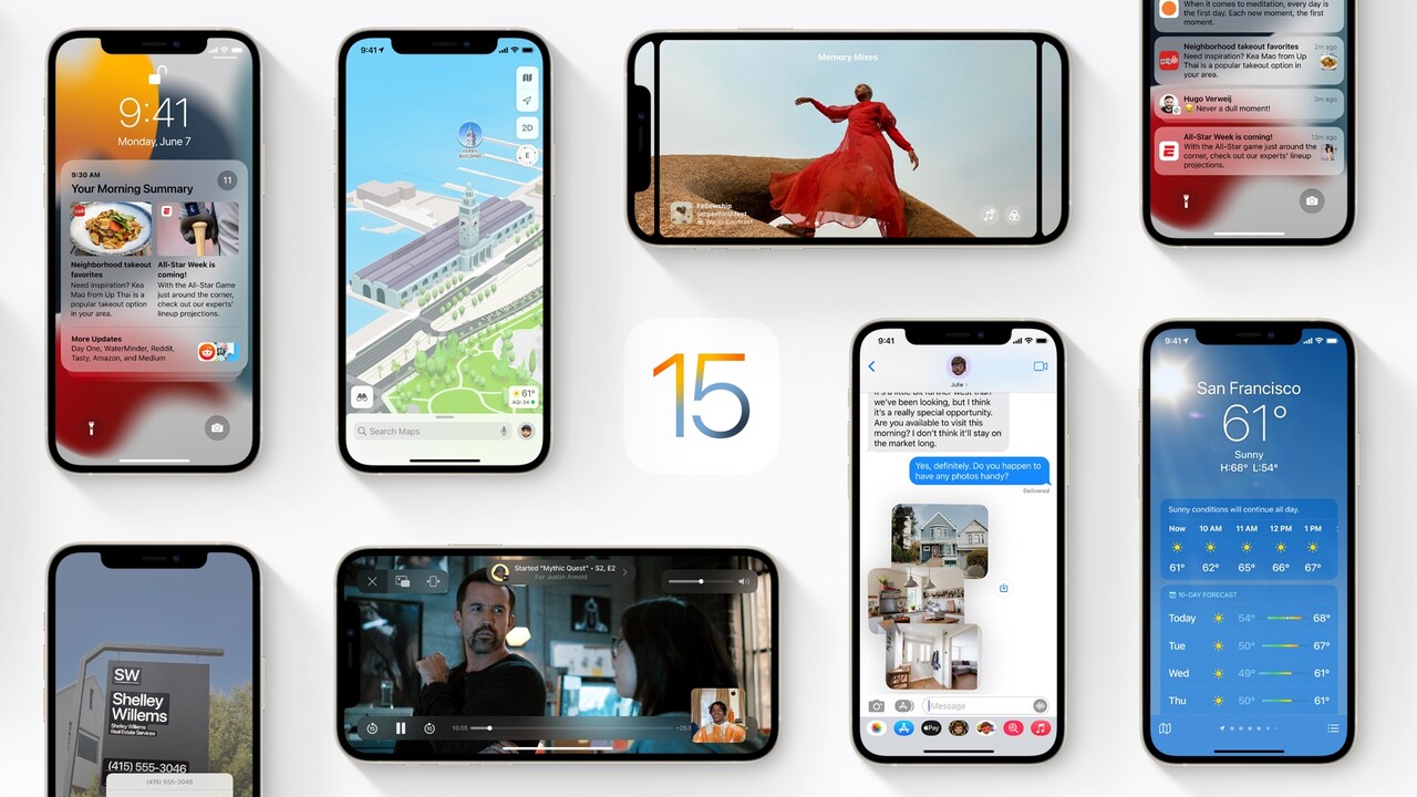 iOS 15: Das iPhone wird zum Kino, Hausschlüssel und Ausweis