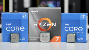 Kleinste Acht-Kern-CPUs im Test: Intel Core i7-11700(K) gegen AMD Ryzen 7 5800X