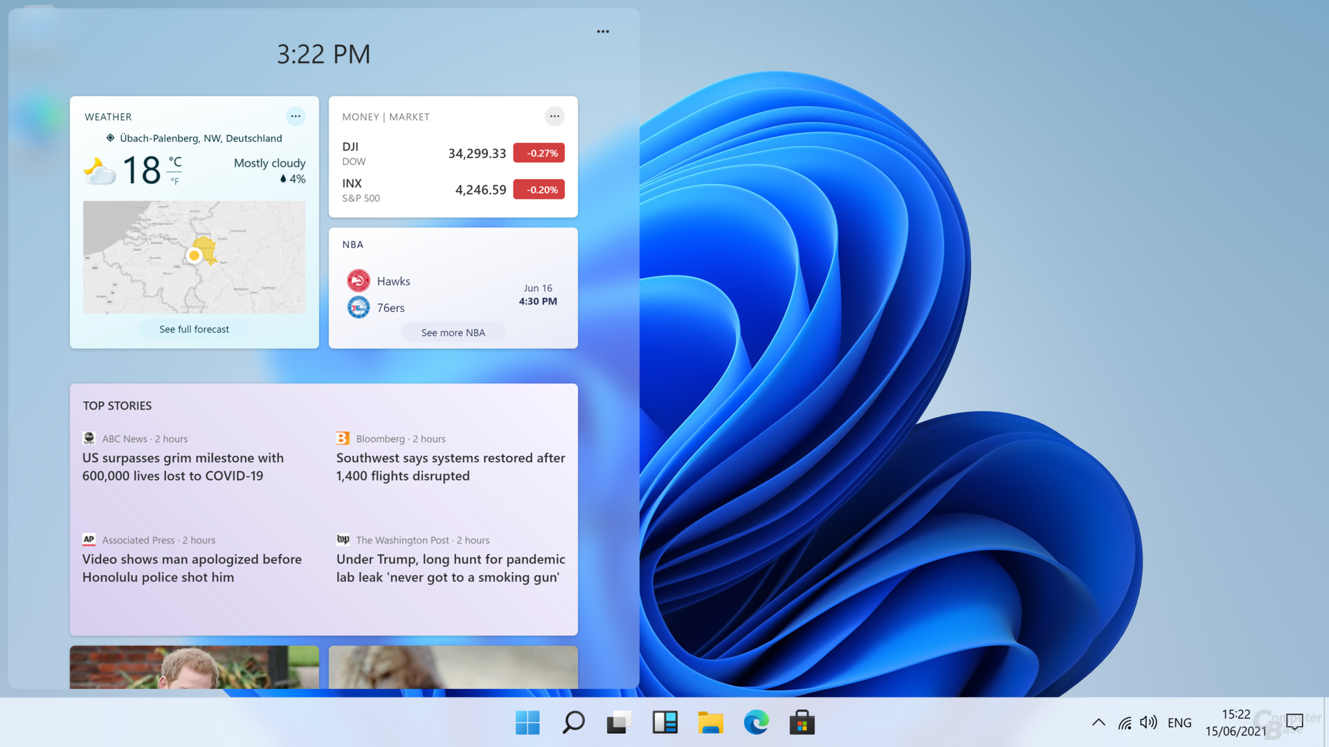 Windows 11 – Widgets