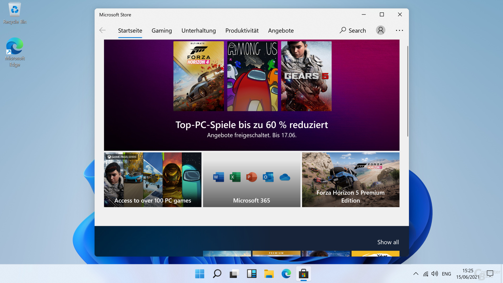 Windows 11 – Microsoft Store
