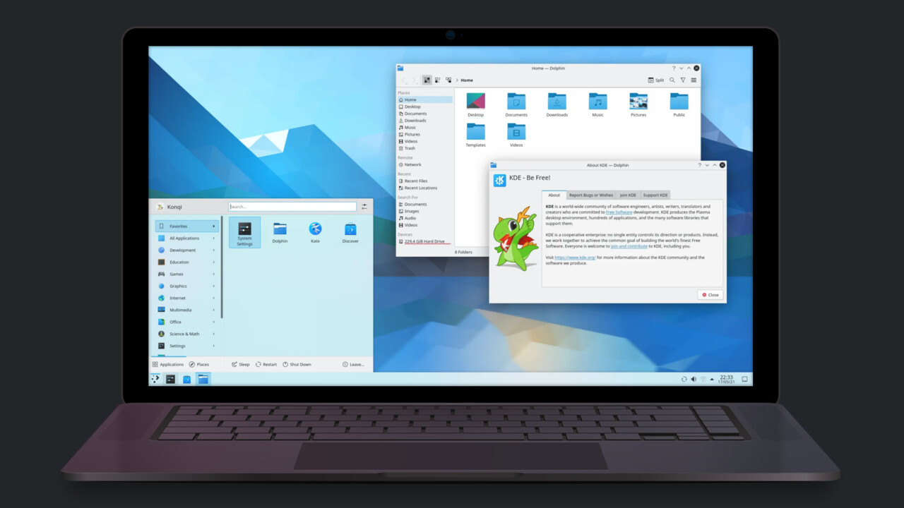 KDE Plasma 5.22: Den neuen Desktop mit KDE neon risikolos ausprobieren