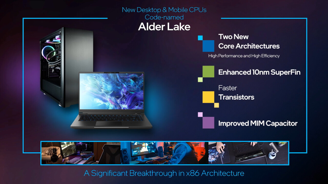 Alder Lake im Notebook: Intels Hybrid-CPU mit 14 Kernen und bis zu 4,5 GHz