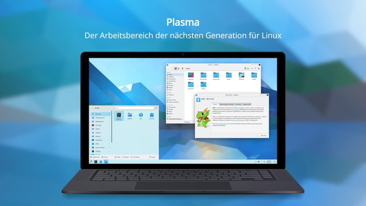 KDE Plasma 5.22.3: Linux-Desktop erhält weitere Verbesserungen