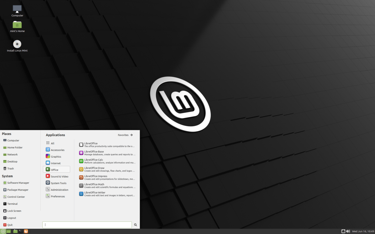 Linux Mint 20.2 („Uma“) – MATE Edition (Bild: Linux Mint)
