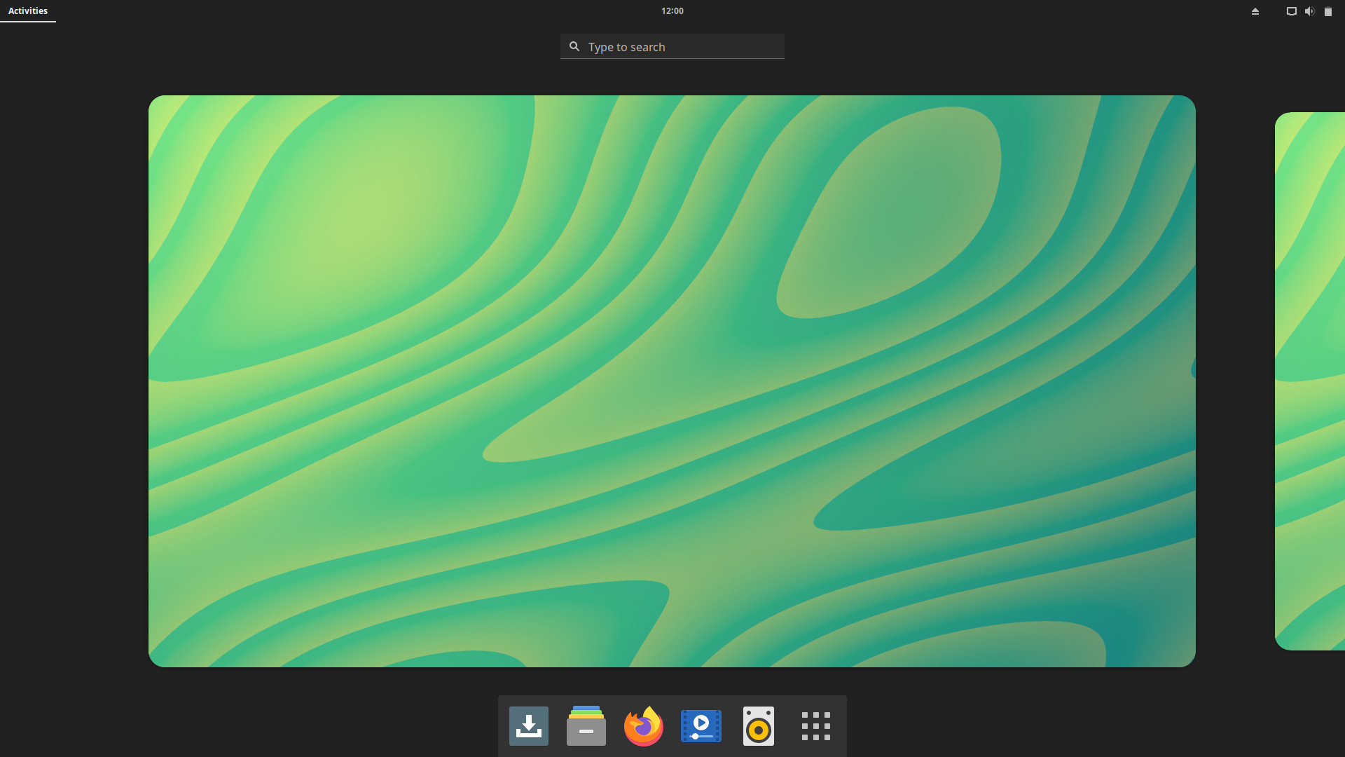 Solus 4.3 mit dem Desktop Gnome 40.2