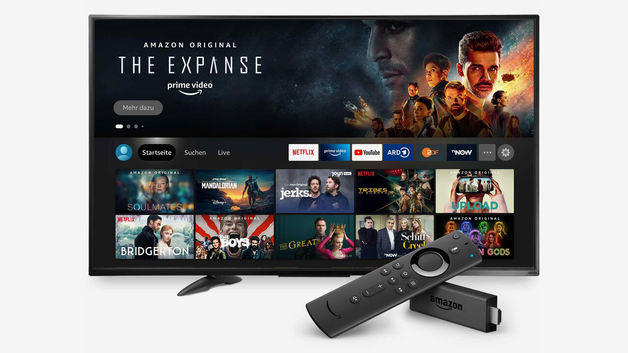 Amazon: Neue Fire-TV-Oberfläche für ältere Streaming-Produkte