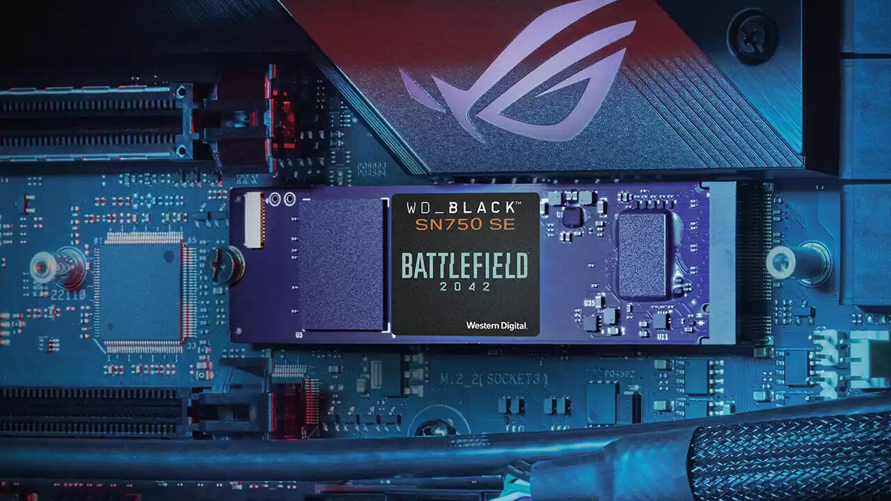 Gaming Bundle: WD Black SN750 SE SSD und Battlefield 2042