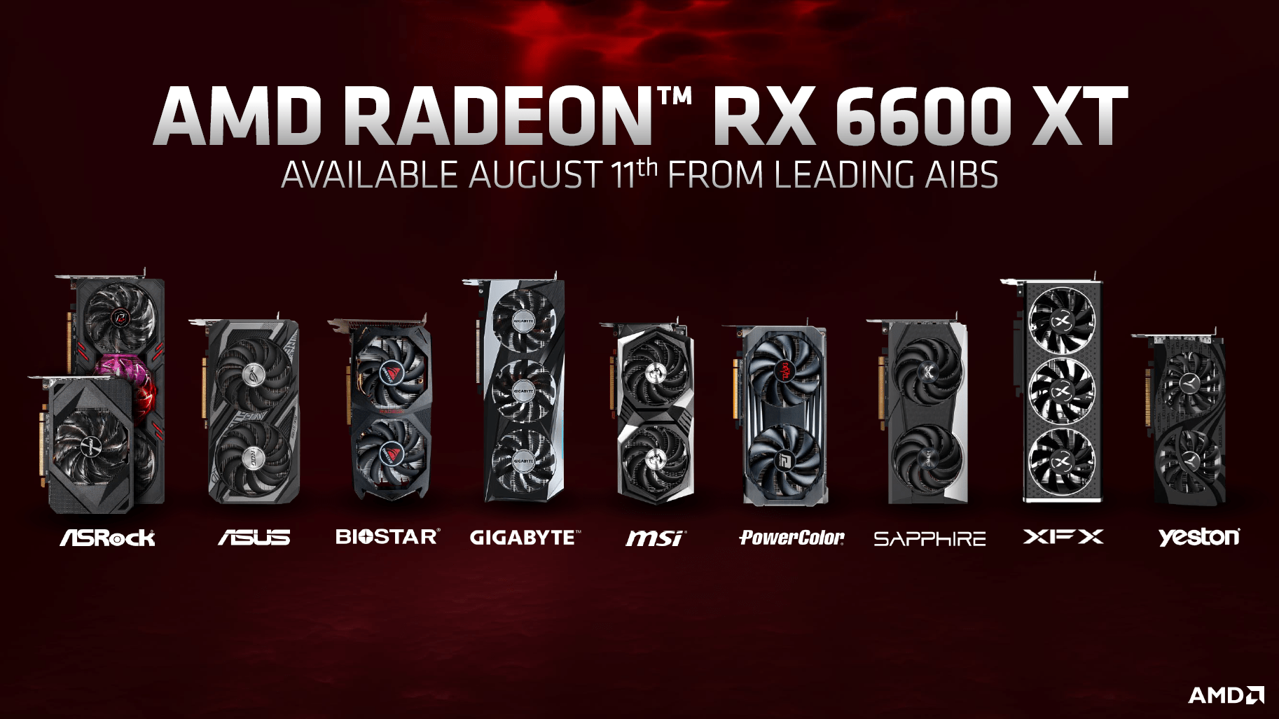 Custom-Designs der Radeon RX 6600 XT