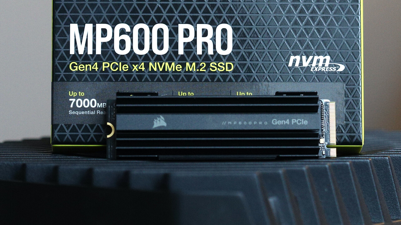 MP600 Pro: Corsairs schnellste SSD in Kürze mit 4 TB erhältlich