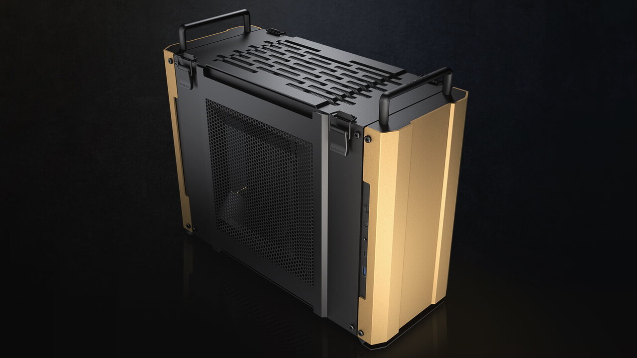 Cougar Dust 2: Mini-ITX im Industrial-Design hat Tragegriffe