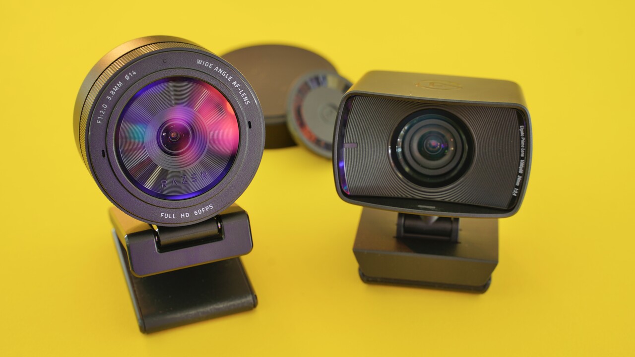 Streaming-Webcams im Test: Elgato Facecam und Razer Kiyo Pro vs. Smartphone und DSLM