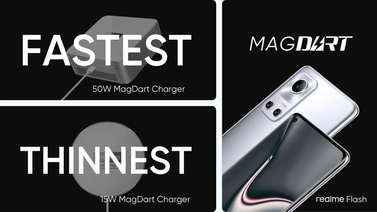 MagDart: Realme kopiert Apples MagSafe für Android