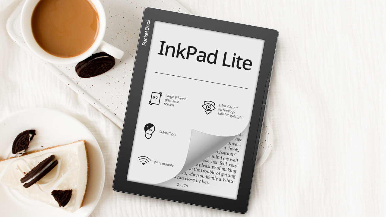 PocketBook InkPad Lite: Großer E-Book-Reader zum kleinen Preis
