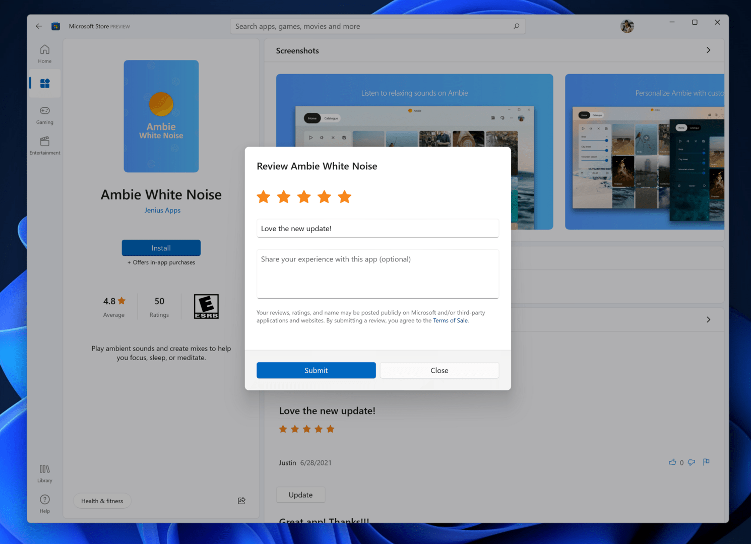 Microsoft Store Preview: Rating and Review