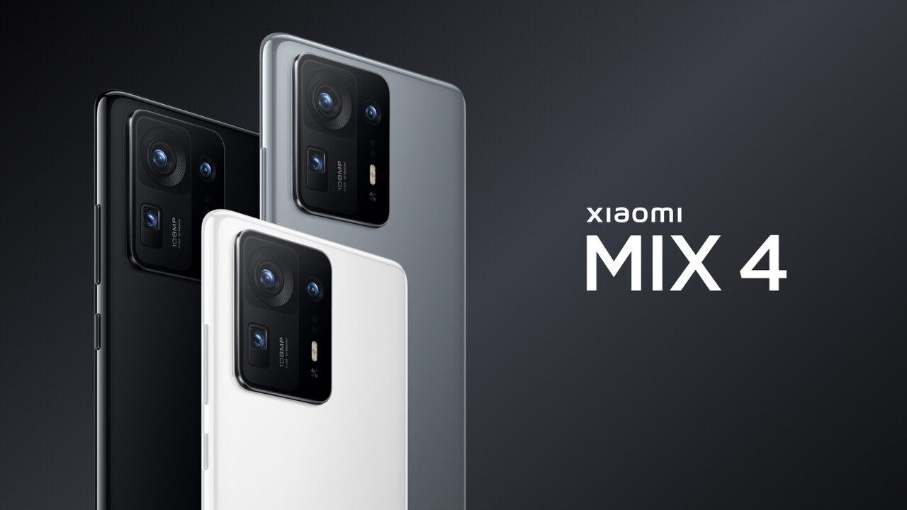 Xiaomi Mi Mix 4: Das Full-Screen-Phone mit 3 GHz und 32 TOPS lädt mit 120W