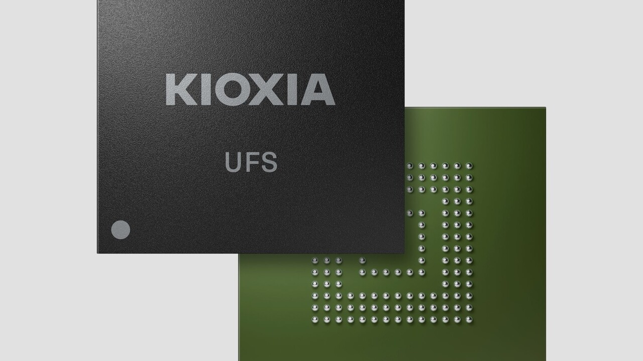 UFS 3.1 mit BiCS5: Kioxias Embedded-Flash wird schneller und dünner