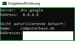 Nach Netzwerkreset (funktioniert)_nslookup computerbase.de 8.8.8.8.png