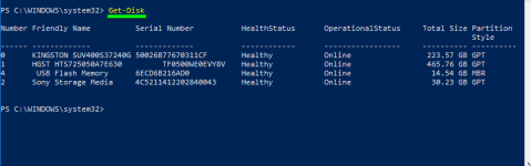 get disk information at a logical level.png