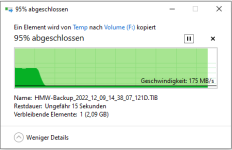 HDD einzeln 50GB SingleStream Schreiblesitung Cache an.PNG