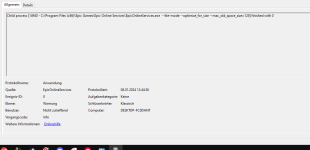 Ereignisanzeige Epiconline service warnung.PNG