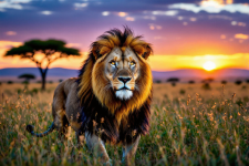 2203-A majestic male lion with a thick, golde-HiDreamhiDreamI1Dev_devQ8-1412764184.png