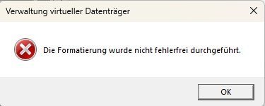 R Formatieren nicht fehlerfrei durchgeführt Datenträgerverwaltung Screenshot 2025-06-06 134849.jpg
