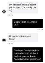 Samsung Galaxy Tab S6 Lite (2022) Update-Versorgung Frage (30-06-2022).jpg