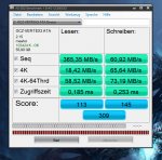 SSD Test mit AS SSD 1,6,40 unter Microsoft  AHCI unter Rocket 620 .jpg