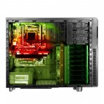 Deep Silence 2 Dark Black - Compact water cooling installed with 4 fans.jpg