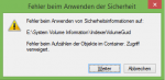Fehler beim Anwenden von Sicherheitsinformationen.png Fehler beim Anwenden von Sicherheitsinformationen.png