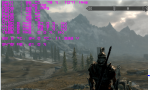 Skyrim in   1920x 1080   - 8 x AA   V RAM auslastung 660 GTX.PNG