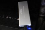 IMG_1033 XT-XINTE USB3.1 Type-C NVMe M.2 externes Gehäuse blaue LED .JPG