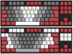 Varmilo 80 rot grau weiß.png