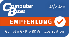 ComputerBase-Empfehlung für GameSir G7 Pro 8K Aimlabs Edition