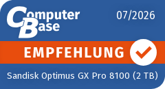 ComputerBase-Empfehlung für Sandisk Optimus GX Pro 8100 (2 TB)