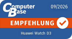 ComputerBase-Empfehlung für Huawei Watch D3