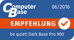 ComputerBase-Empfehlung für be quiet! Dark Base Pro 900