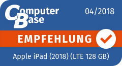 ComputerBase-Empfehlung für Apple iPad (2018) (LTE 128 GB)